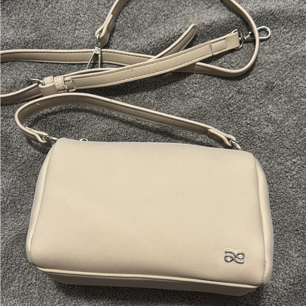 HOLB Cream Crossbody Bag